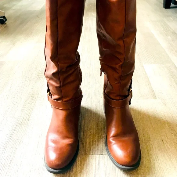 Kohl's | Shoes | Tall Brown Boots Size 9 | Poshmark